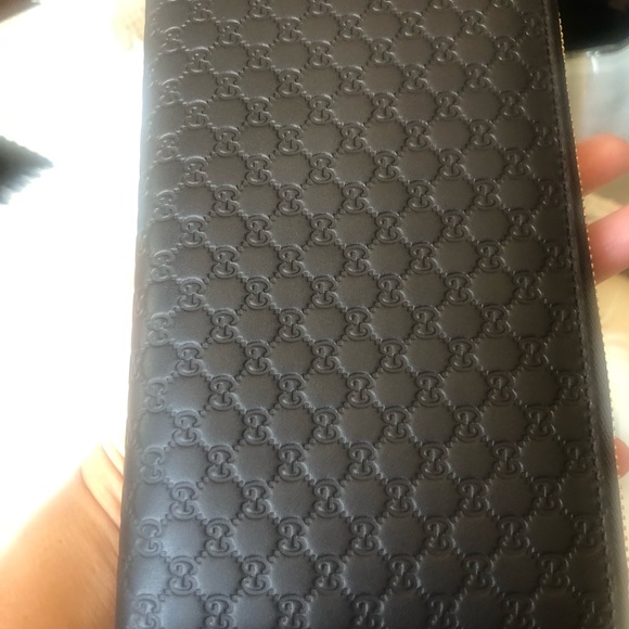 Gucci Microguccissima Zip Around Long Wallet Brown - Picture 7 of 10